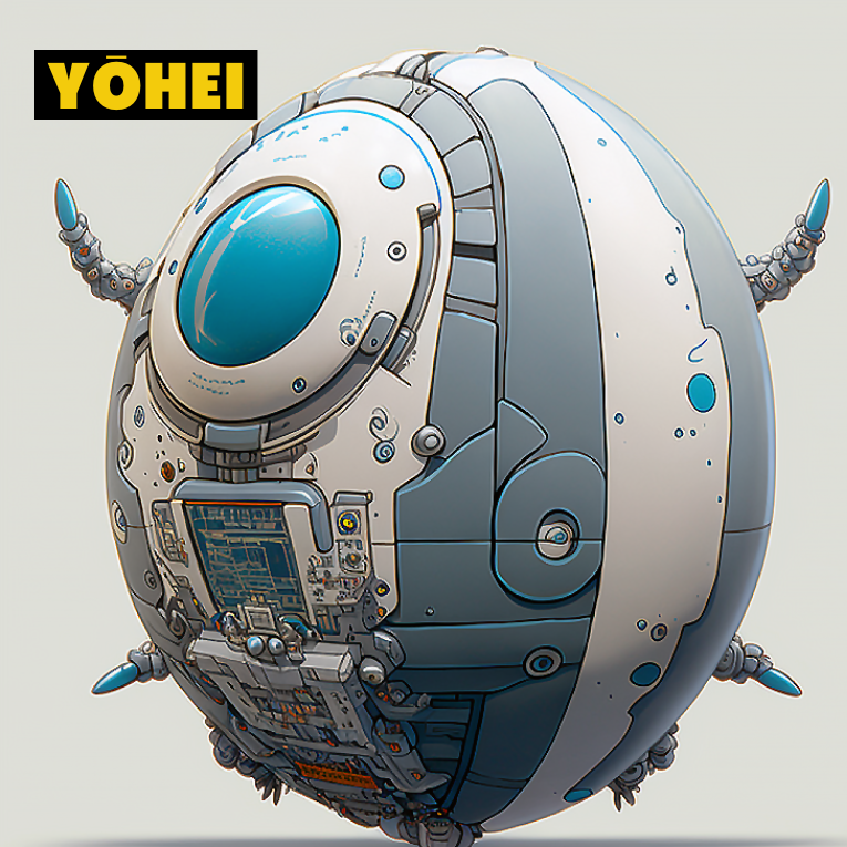 Yohei_NFT's tweet photo. [ Who will come out on top in this war for the future of humanity?

Stay tuned for updates on the Yōhei's journey to overthrow the AI and bring freedom to the human race!

In the meantime, here's an egg! ]

#NFTCommunity #NFTs #AnimeArt #AnimeNFT https://t.co/v600iFcyce