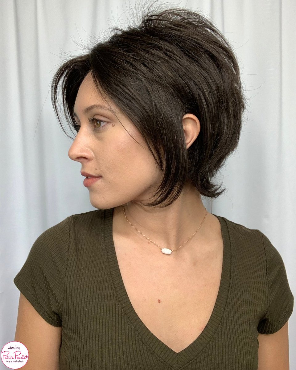 pattispearls's tweet photo. #TryOnTuesday - Angie by @envywigshairaddons in Dark Brown🖤

#wigsbypattispearls #thinhairsolutions #hairstyles #hairtutorials #wigreviews #hairloss #hairlosssolutions #cancerhairloss #hairforalopecia #thinhair #thinhairstyles #realisticwigs https://t.co/zZovyusQhn
