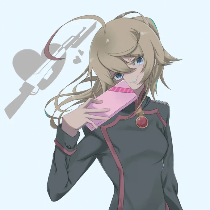 本来バレンタインデーに載せる予定だった絵何とか描き上げました#ValentinesDay #youjosenki 