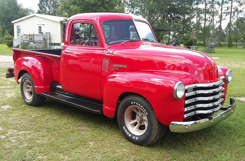ClassicInd's tweet photo. James Sadler Jr. sent us this photo of his restored '51 Chevy pickup for #TruckTuesday. That's a good looking truck, James! #Chevy #51Chevy #classictruck #restoration #ClassicIndustries https://t.co/mUOzbs38nS