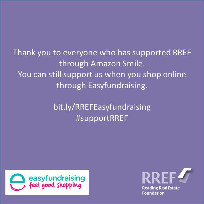 UniRdg_RREF's tweet photo. When you shop online, #supportRREF while you shop through @easyuk Just follow the link: https://t.co/TzXO7UwRxO
#readingrealestatefoundation #universityofreading #henleybusinessschool #realestateeducation #realestate #easyfundraising #rref https://t.co/xmI3ZCUlXd