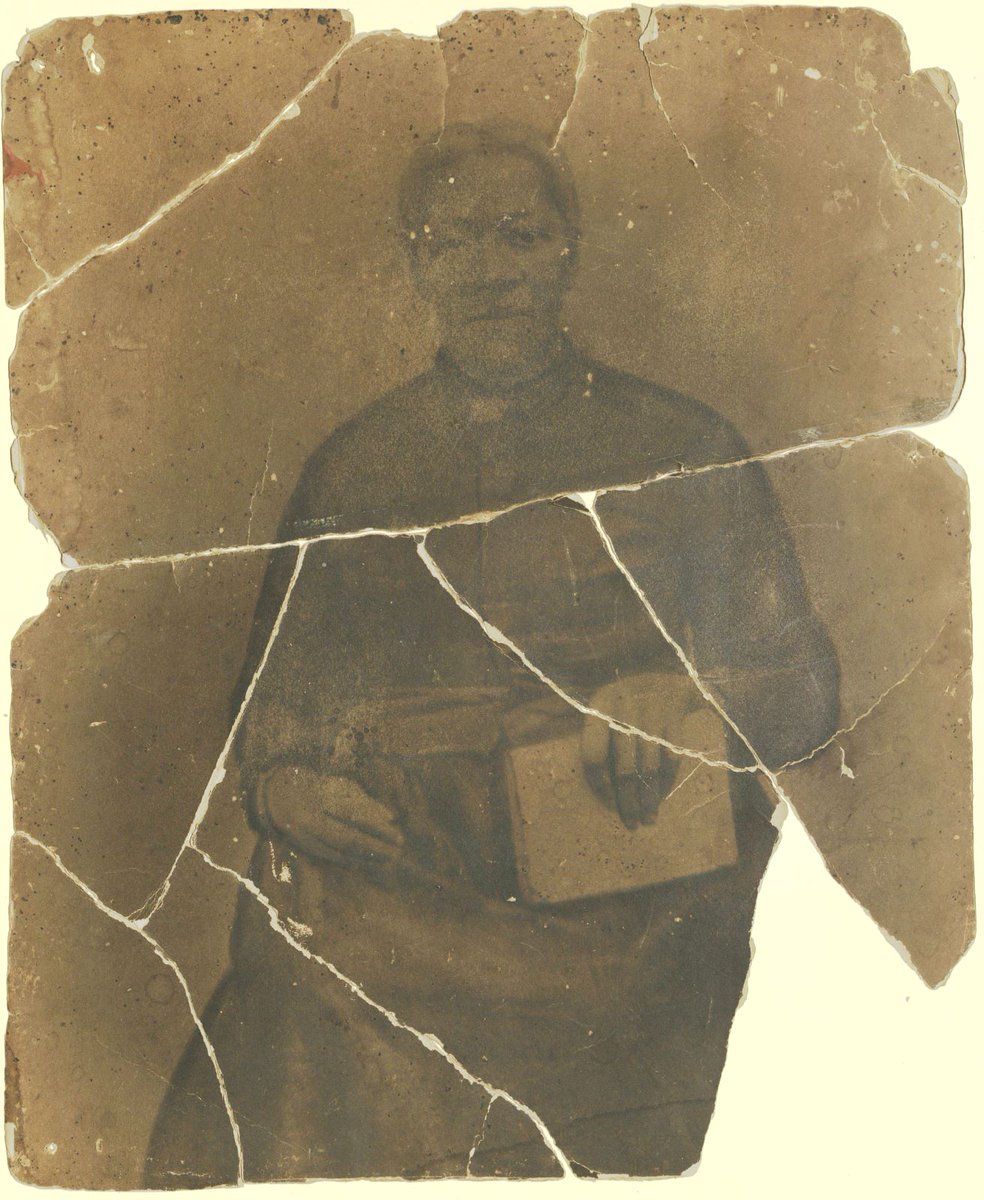 KSU_Archives's tweet photo. Last spring, the KSU Archives assisted the Mable House Museum in Mableton with the preservation of this circa 1880 portrait of Celia, a formerly enslaved Cobb County woman. Read more about the preservation of this piece of local history: https://t.co/QCm9VzBqN9 https://t.co/MdULmPOgaV