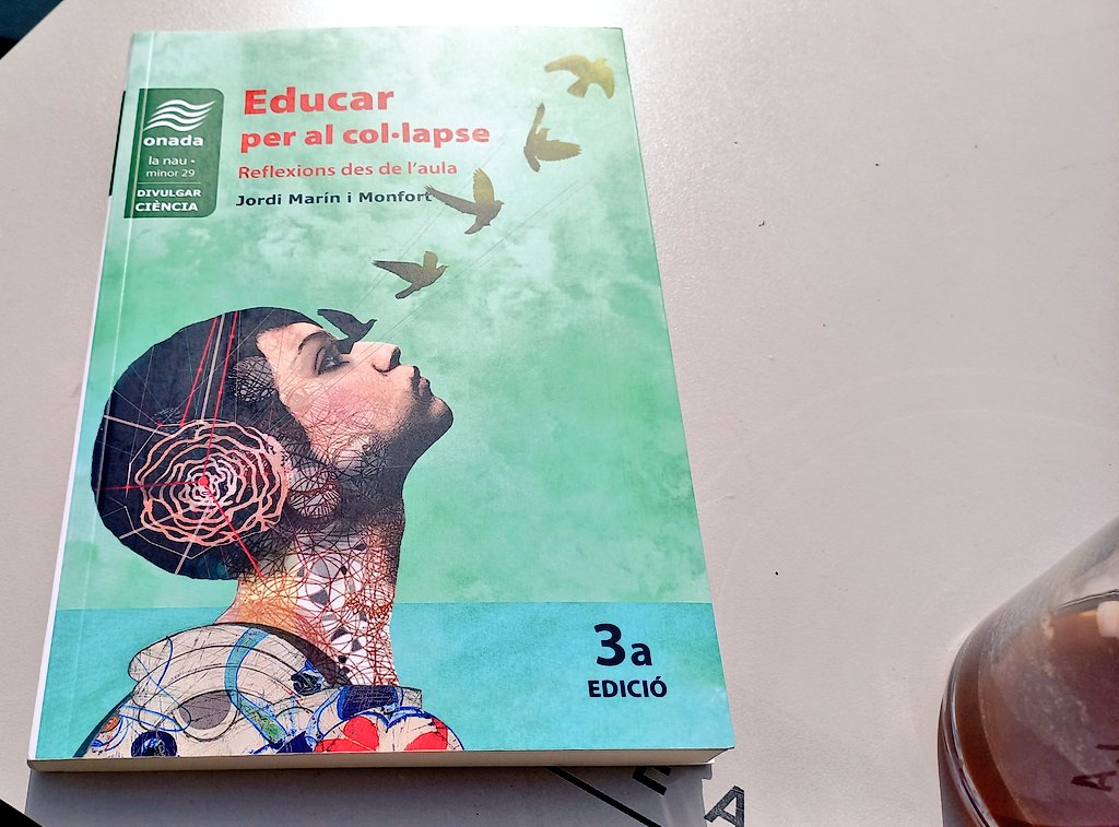 ineditviable's tweet photo. Un avís d’incendi. Un punt de partida. Un debat tan necessari com urgent. 

#lectura 

Educar per al col·lapse. Reflexions des de l'aula. De Jordi Marín i Monfort. A @OnadaEdicions https://t.co/outAtgn5V1
