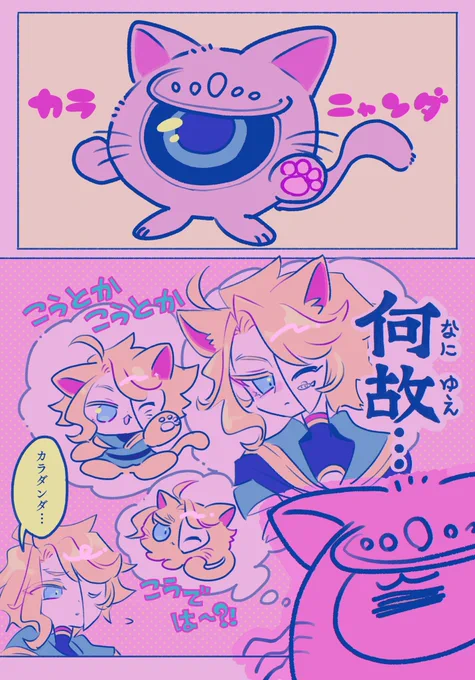ネコチャンフォ㌧発生!
ニャンの日おめでとうのカラコシです🐾 