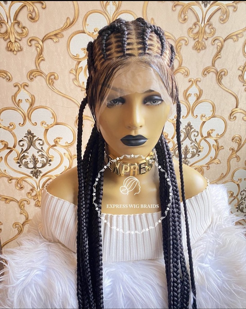 🚨 NEW STYLE ALERT 🔔 
Name: CORNROW VIRGINIA🔥🌶️
🛍🛒: expresswigbraids.com
#expresswigbraids #luxurywig #luxurywigs #luxurywigspecialist #royaltywigs #royaltywig #theshaderoom #luxurybraidedwigs #realscalpillusion #realscalpwigs #transparentlace #transparentlacebraidedwigs