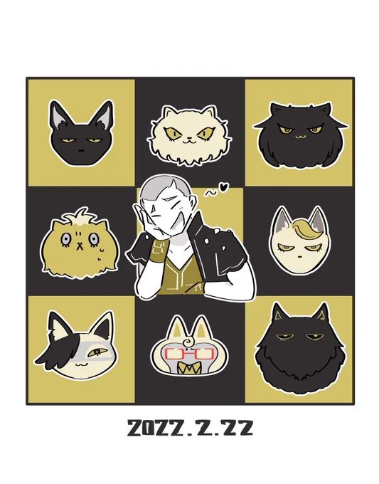 猫の日ですね🐈
取り急ぎ去年の再掲です🐈‍⬛ 