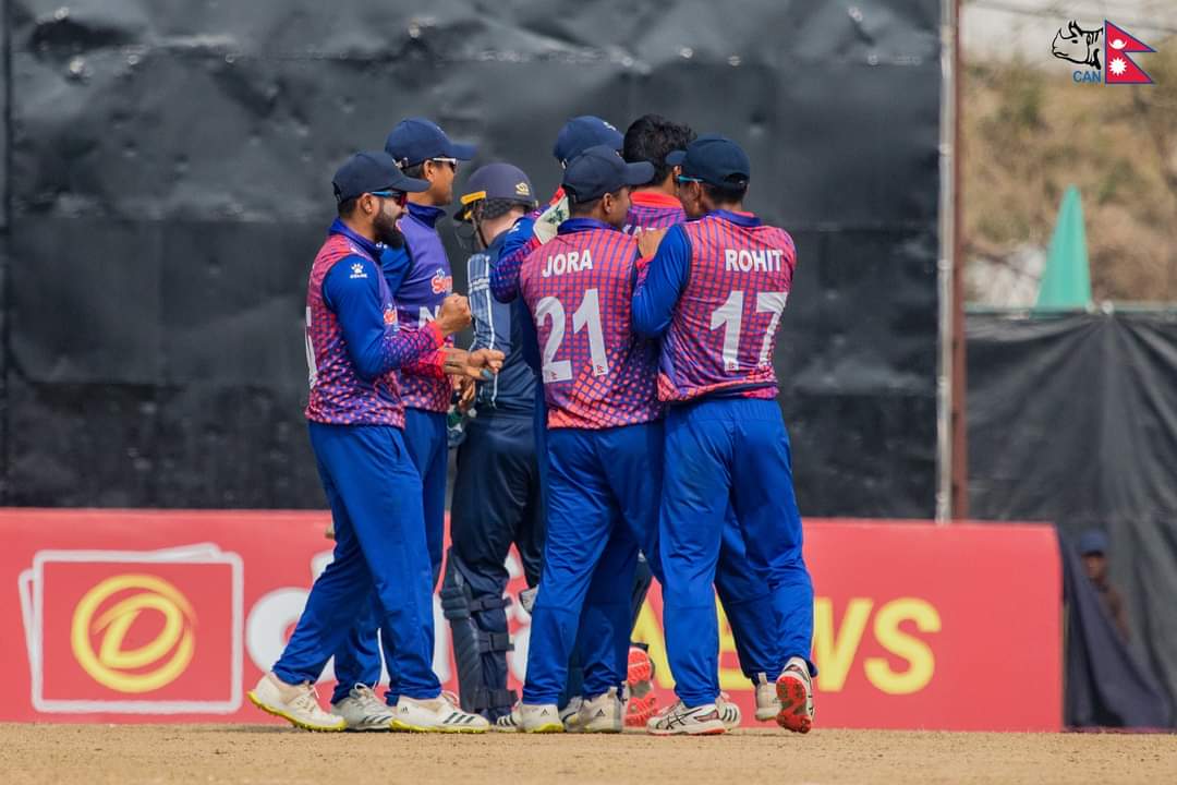 gyanu_gm11's tweet photo. As we move on to the next phases, the team now believes in ourselves more. Thanks to all Nepali fans for cheering on every wicket and every run we scored! I am grateful, as always! सधैंं आभारी सदैव कृतज्ञ! #NEPvsSCO 🫶🙏 https://t.co/lQhMDHSU09