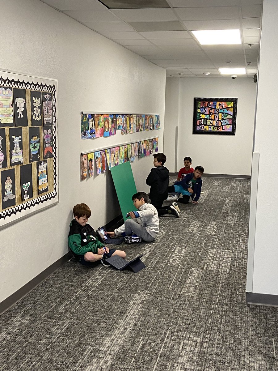 JES_Dickinson's tweet image. Third grade is putting the final touches on their reviews. Learned about green screens, how to share files, and now they are experts at GSlides. Real world learning is happening in Quest!! #GTLife #InspireExcellence #RaiseExpectations