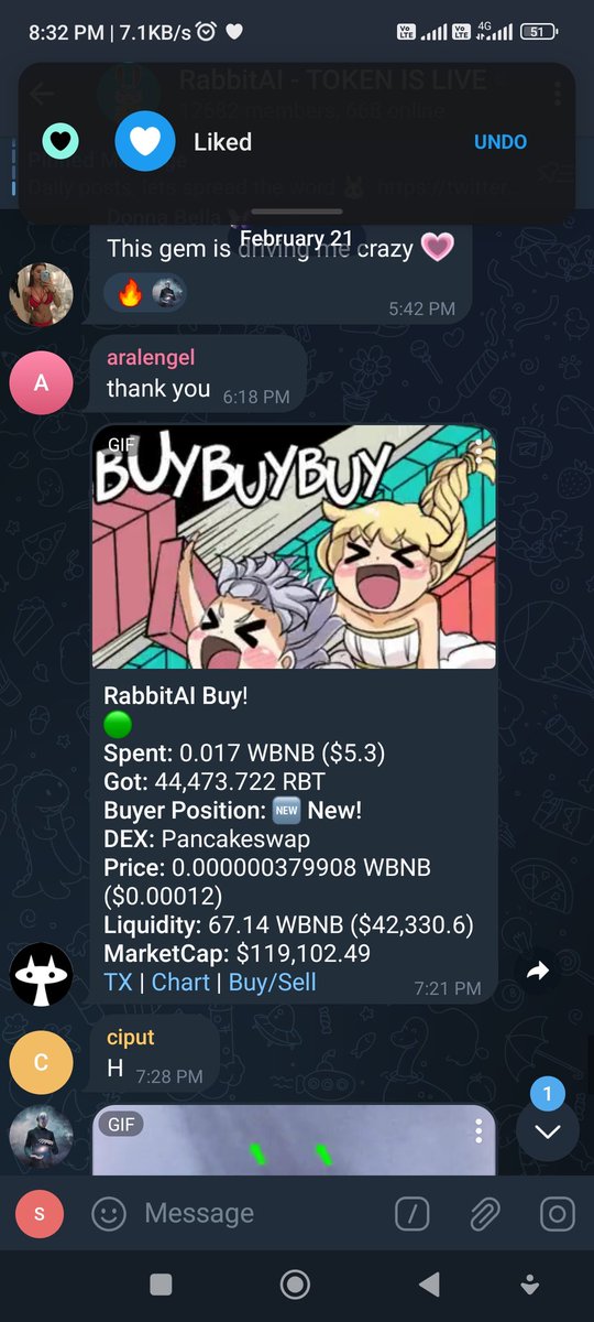 85Dreamz's tweet image. 🔸𝑨𝒍𝒍 𝑫𝒐𝒏𝒆✔️
🔹𝐌𝐲 𝐓𝐞𝐥𝐞𝐠𝐫𝐚𝐦 : @𝐨𝐱𝐲𝐠𝐞𝐧𝟖𝟓

#RabbitAI $RBIT #blockchain #AI #Binance #BSC