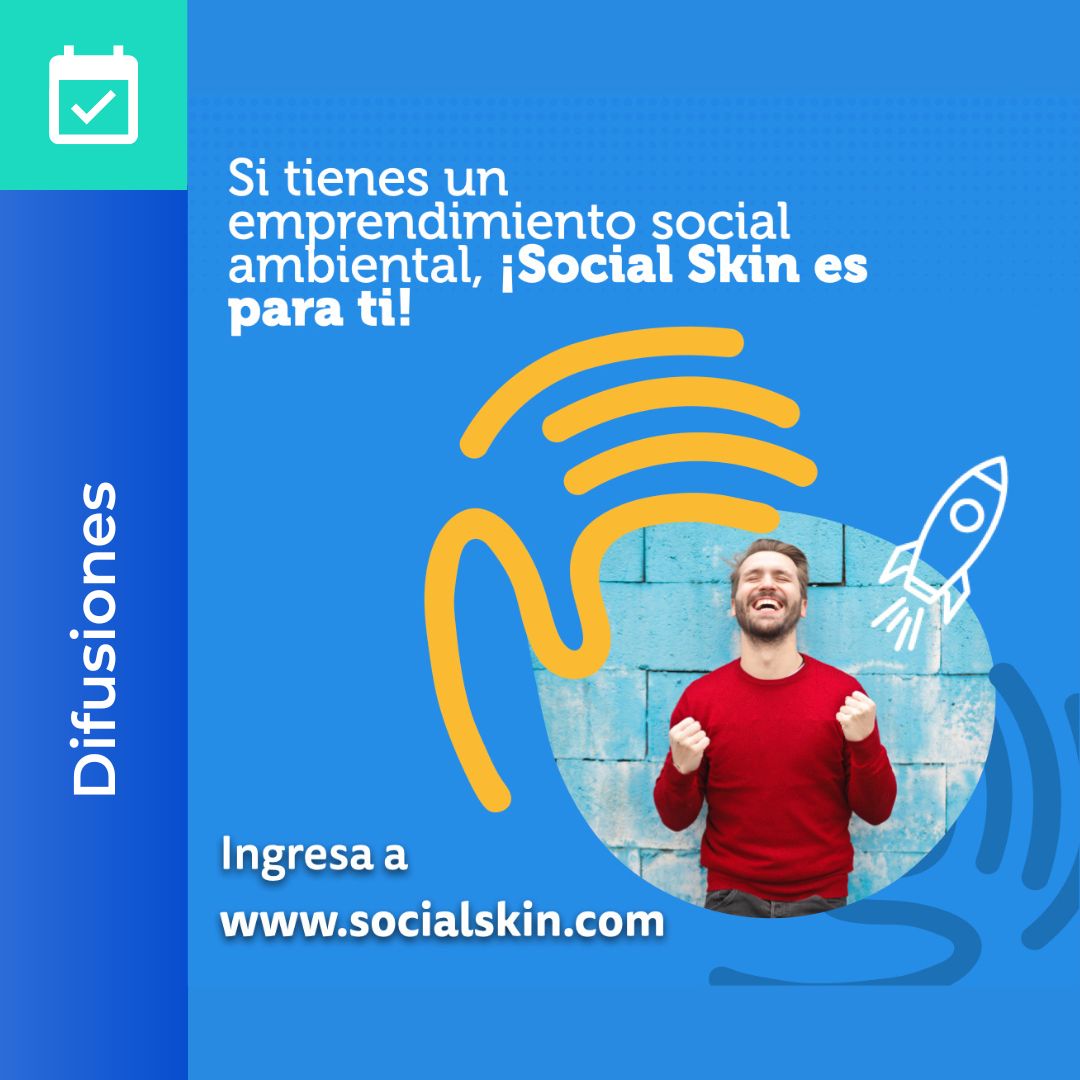 cube_ventures's tweet photo. #SocialSkin apoya a jóvenes que lideran emprendimientos con impacto social, si conoces algún jóven que lidere un emprendimiento que esté solucionando alguna problemática cuentale de social skin para que participe por los increibles premios, https://t.co/desgpjHJSs