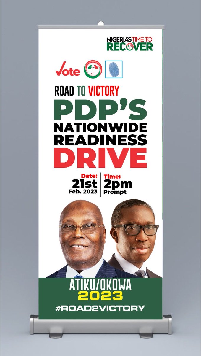 iamhistory_'s tweet image. Follow #PDPRoad2Victory and Vote Atiku/Okowa