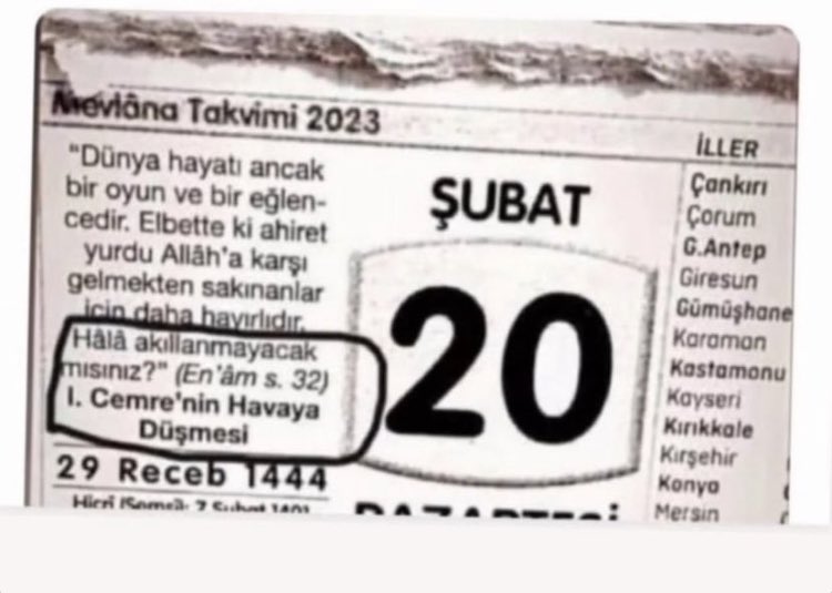 BENSELDAAA's tweet photo. Hala akıllanmayacak mısınız ?#depremler #20subat https://t.co/1BWlUgjy8f