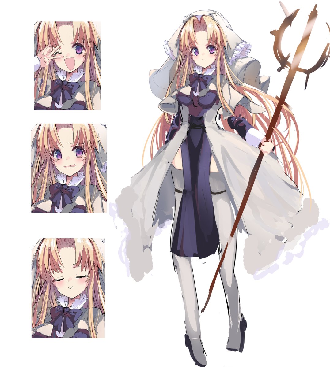 #無言で立ち絵を貼るとフォロワーが増えるらしい 