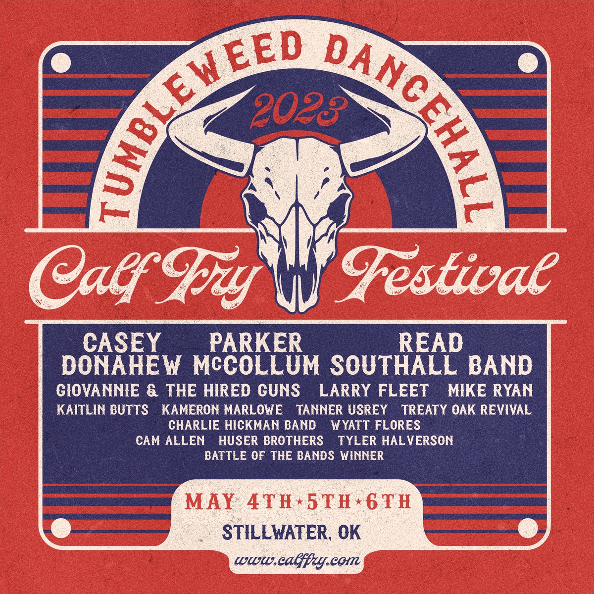 Headed back home for Calf Fry 2023!

Always one of the best weekends of the year. Get your tickets and come on out for a good time: calffry.com