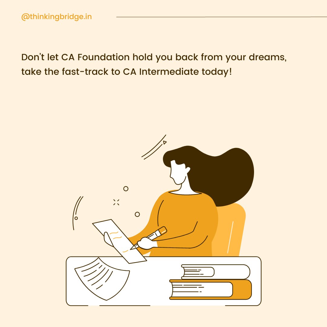 thinkingbridge_'s tweet photo. Entering CA Intermediate without CA Foundation and breaking the mold .✨
Find out how you can take charge of your career and achieve your dreams!🤩
#Thinkingbridge #Thinkingbridgecourses #cafoundation #cafinal #icai #castudents #charteredaccountant #ca #caexams #icaistudents https://t.co/652INqDKA3