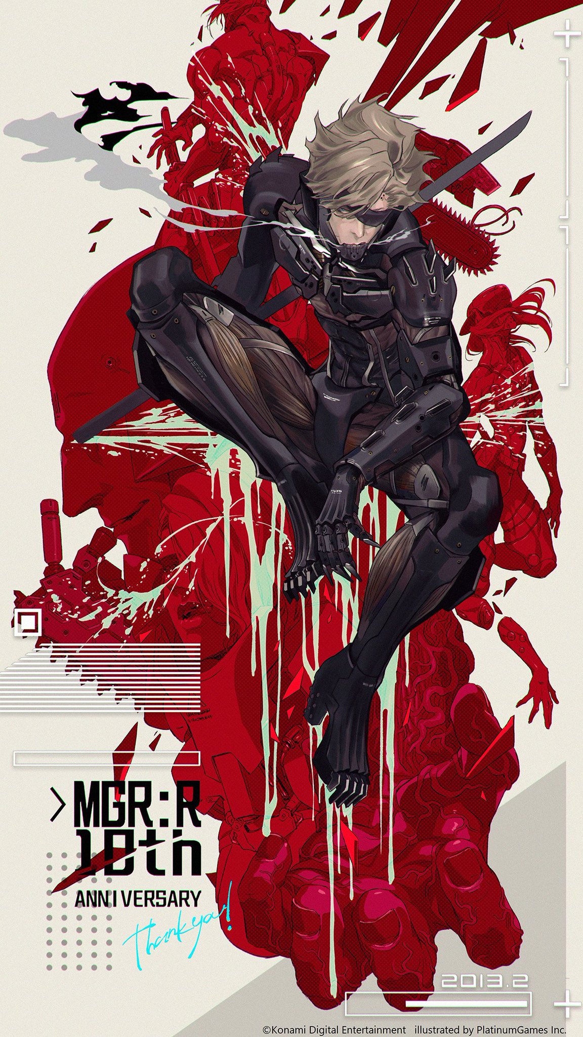 THE ART OF VIDEO GAMES on Twitter "Official art Metal Gear Rising
