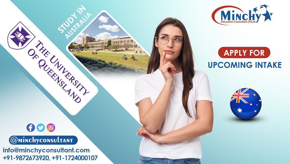 minchy_me's tweet photo. Study at The University of Queensland, Australia. Process your file through our Expert Team.
#Australia #Minchy #visaexpert #minchyconsultant #FBLover #Instalover #vaccinatedandhappy #StudyVisa #COVID19 #Chandigarh #Mohali #Panchkula #VisitorVisa #Traveler #instatravel #Traveling https://t.co/S7MwhcNe7L
