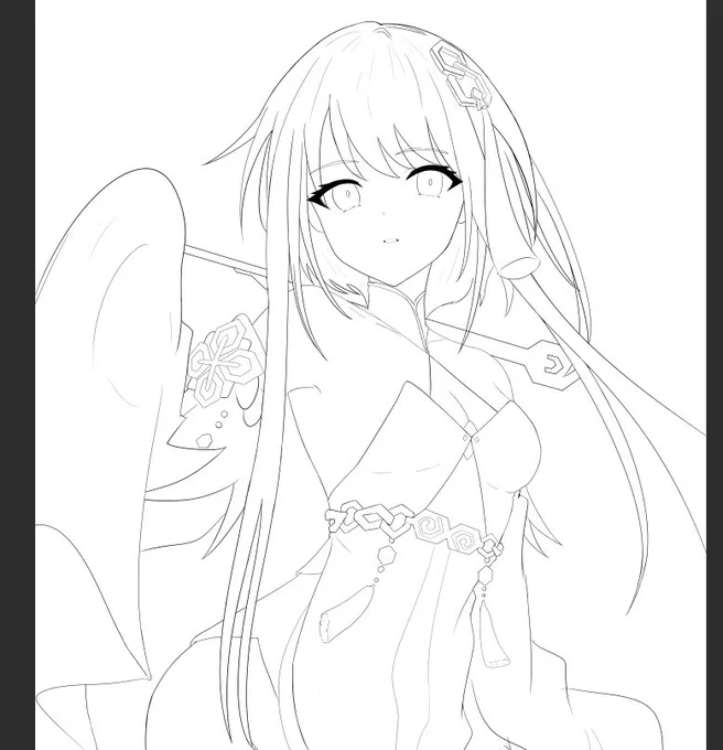 描いてる✍️ 
