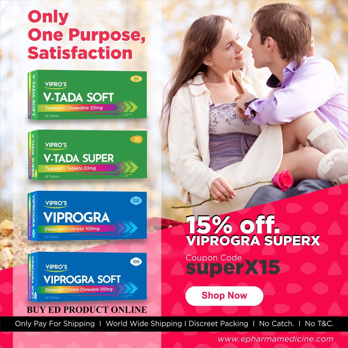Feel Love with Love once
Shop Now

#sildenafilTablet #tadalafilTablet #Edproducts