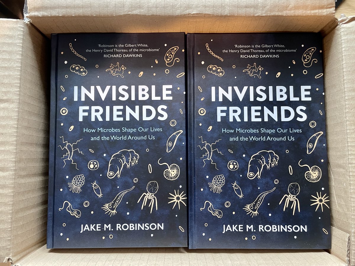 pelagicpublish's tweet photo. The final copies of #InvisibleFriends by @_jake_robinson have arrived! Officially due for publication in early March we cannot wait to hear your thoughts on this fascinating introduction to the billions of friends you never knew you had 🦠 

Learn more ➡️ https://t.co/2JMBncV82C https://t.co/Vy10JnaU51
