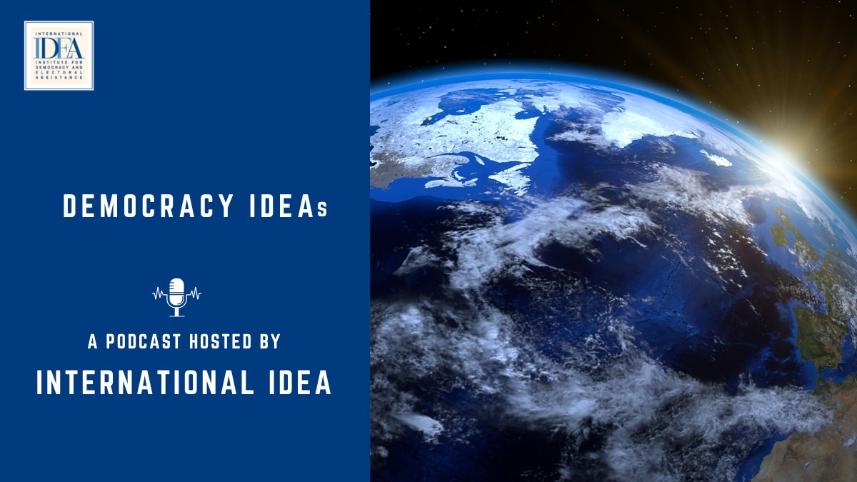 International IDEA (@int_idea) on Twitter photo 🎙 In the latest #DemocracyIDEAs #podcast, <a href="/owengaffney/">owen gaffney</a> talks to <a href="/Int_IDEA/">International IDEA</a>'s <a href="/aliscrut/">Alistair Scrutton</a> about #ClimateChange, #Sustainability and the future of our planet, joining a lot of dotted lines between politics, technology and science. ▶️ idea.int/news-media/pod… 🎙 In the latest #DemocracyIDEAs #podcast, <a href="/owengaffney/">owen gaffney</a> talks to <a href="/Int_IDEA/">International IDEA</a>'s <a href="/aliscrut/">Alistair Scrutton</a> about #ClimateChange, #Sustainability and the future of our planet, joining a lot of dotted lines between politics, technology and science. ▶️ idea.int/news-media/pod…