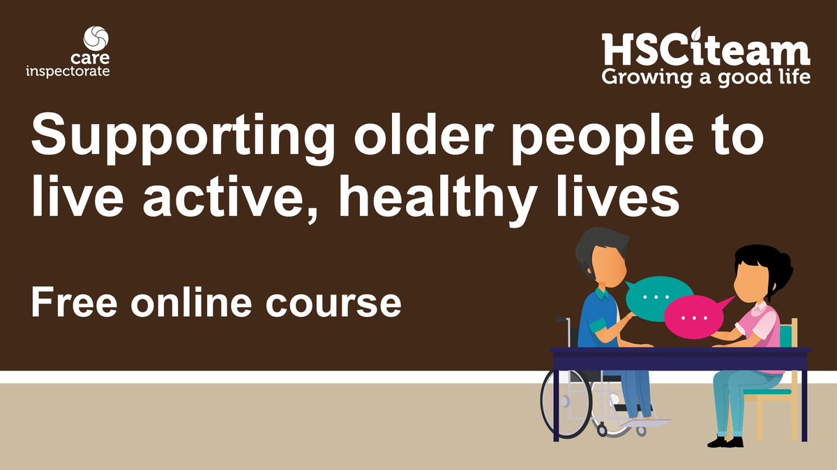 ‘Supporting older people to live active, healthy lives’ is a free online course. It aims to help those who work or live with older people to support them to be more active and to remain as independent as possible.

Access the course: ow.ly/VzfN50L91mS

#GrowingaGoodLife