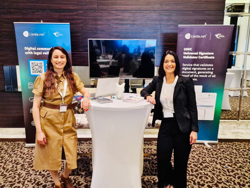lleidanet's tweet photo. Visit us at #EXCS23 to explore how https://t.co/OGLQAqAjMC streamlines e-invoicing with proof of delivery & tech trail for secure transactions.ย
Discover USVC, Universal Signature Validator Certificate, designed to verify digital signatures in an increasingly digitalized world. https://t.co/L53MHVVCwX