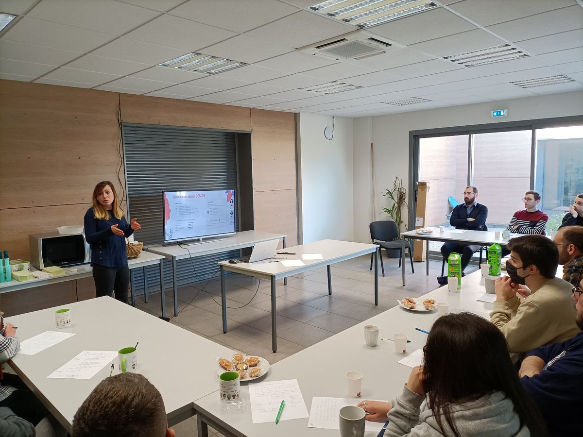 ☕️ Petit-déjeuner d'intégration ce matin pour nos nouveaux Atolien-nes 🦸🦸‍♂️🦹‍♀️Au programme : présentation par les équipes des expertises et valeurs Atol CD mais aussi un bon moment de convivialité 🧡