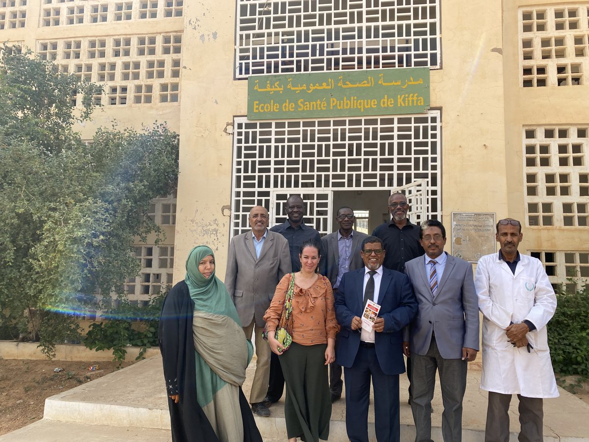 Du 15 au 17 février 2022 la coordination du projet Temeyouz a réalisé une mission de suivi des activités mises en œuvre par le projet dans l’Assaba et une remise de don à Ecole de Santé Publique de Kiffa (salle de simulation).
<a href="/AFD_France/">Agence Française de #Développement (AFD) 🇫🇷 🇪🇺</a> <a href="/MSMauritanie/">وزارة الصحة - Ministère de la Santé</a> <a href="/Temeyouz1/">Temeyouz</a>