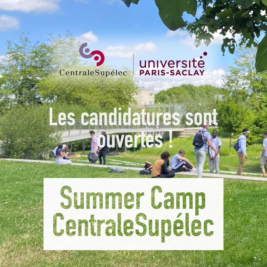 [CAMP D'ÉTÉ]

Les candidatures pour notre Summer Camp 2023 sont ouvertes 

Lycéens, on vous attend !

> Programme : bit.ly/31A4Vhk

> Contact et questions : <a href="/odlapparent/">Olivier de Lapparent</a> &amp; <a href="/cotta_adriano/">Adriano REBOULET COTTA</a>
