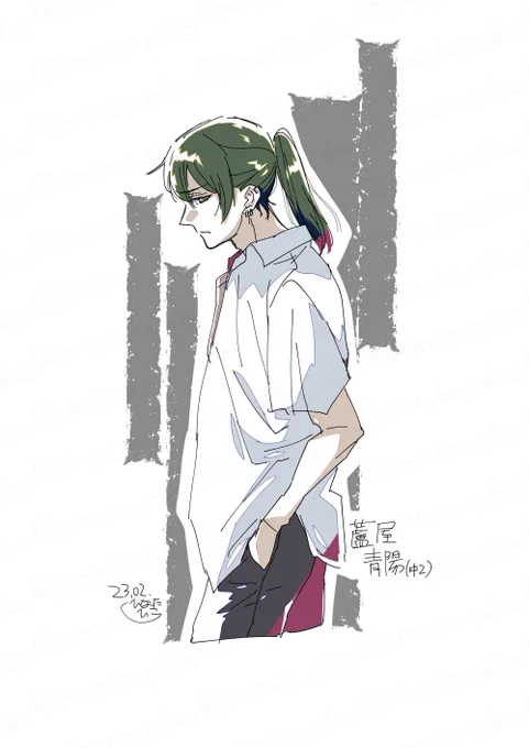 一人で長髪男子祭り開催中【1】#鬼ZinKI #ぴなたぴこ画 