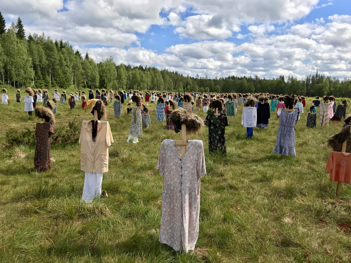 #Finnland, Suomussalmi, Das stille Volk Mahnmal für den #Winterkrieg 1939/40 #Russlandtrauma heute wie damals. Wird das nie Vergangenheit?