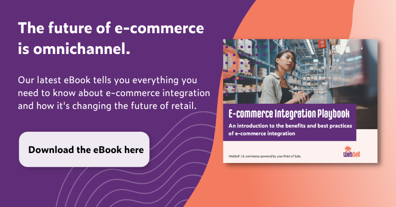 WebSell_EN's tweet photo. Un-integrated businesses are wasting up to 70% of staff time on manual tasks that could be automated. Download our free eBook to learn about the power of e-commerce integration.