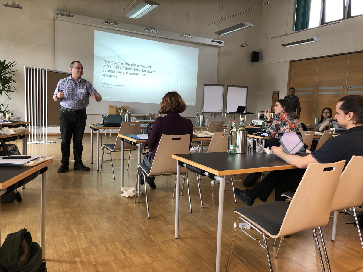 Excellent science and discussion in our Retreat on Quantitative Synaptology consortium (#SFB1286).