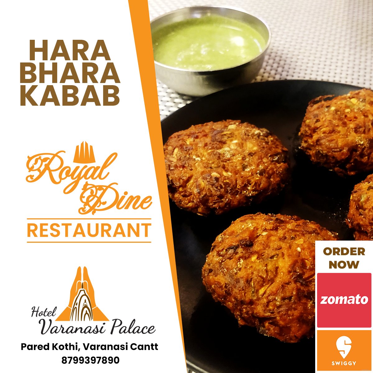 VaranasiPalace's tweet photo. Order Now: https://t.co/OODMoQbuni
https://t.co/aDqnEAG4nk
Hara Bhara Kabab is the most mouth-watering cuisine for snacks. Try it at Royal Dine Restaurant, Hotel Varanasi Palace, Varanasi Cantt
#mouthwateringfood 🍗 #yummy  #varanasi #varanasifood #food #foodlover #royaldine https://t.co/cGPnFvq3qw