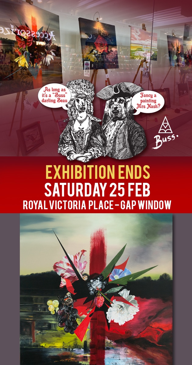 All good things must come to an end... but not until this Saturday! 😀Pop along to <a href="/Royal_Shopper/">Royal Victoria Place</a> Gap window to see the last few days of my exhibition in all of its colourful glory. 
#artexhibition #originalpaintings #tunbridgewells #originalgifts #artcommissions