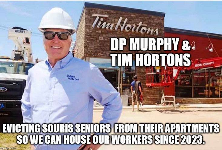 MajorHoople1's tweet photo. @kerrywcampbell @StaceyJReports #DPMurphy #MurphyGroup #PEI #Souris @TimHortons https://t.co/zCti0Cg7Xw