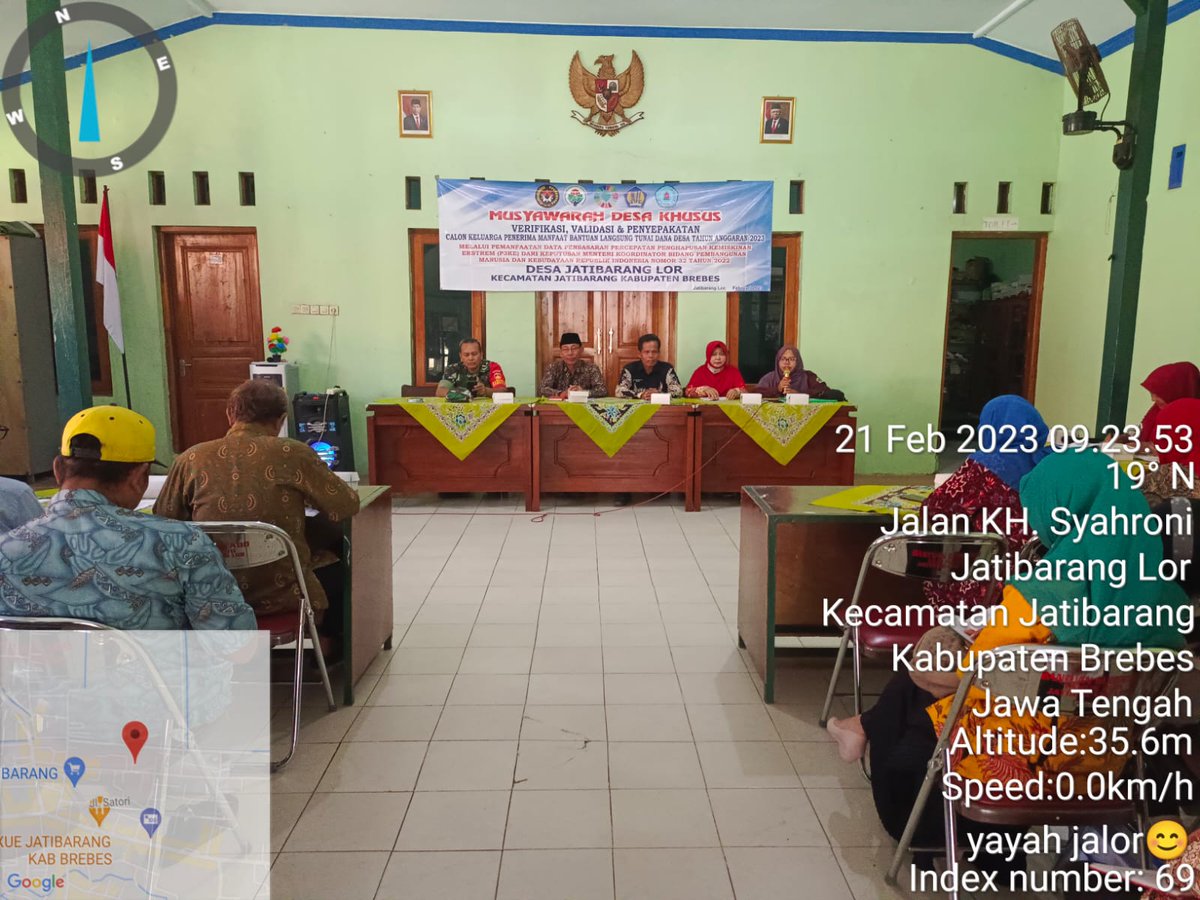 chity_key69's tweet image. MUSYAWARAH DESA KHUSUS
VERIFIKASI, VALIDASI, &amp;amp; PENYEPAKATAN
Calon KPM BLT DD Th.Anggaran 2023
Desa JATIBARANG LOR 
KEC.JATIBARANG KAB.BREBES 
Selasa, 21 Februari 2023

@AkhmadYunus12 
@Agus2Prihanto 
@TOTOPRANOTO9 

#TPPJATIBARANGBREBES 
#KPMD
#DESAJATIBARANGLOR