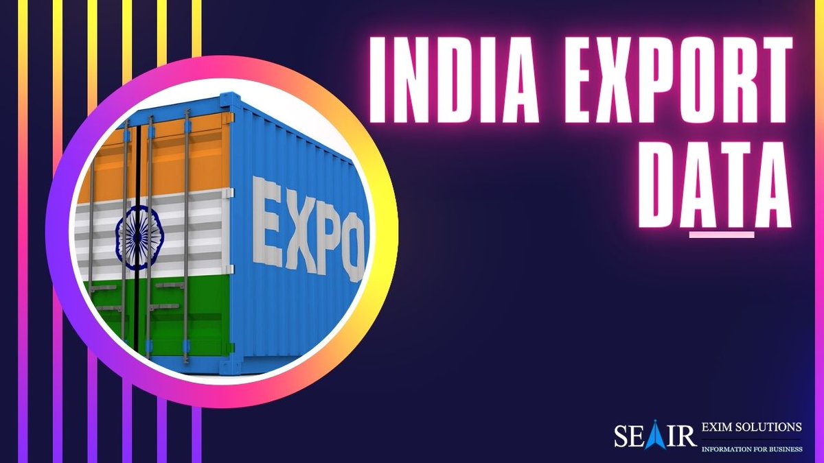 SeairExim01's tweet image. Seair Exim Solutions provides India Export Data, Export to India, and much more. It also provides you to obtain data on the top Indian exporters, HS Codes; India exporter trade data, etc. 
For more details:- seair.co.in/indian-export-…
#ExportImportdata
#Importexportdata
#seair
