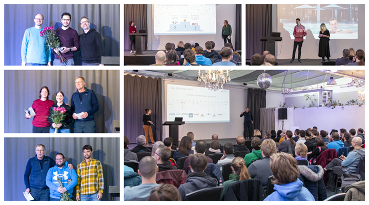 Winteraustreiben bei #Projektron! 🌺

Beim Wintertreffen gab es ein amüsantes Programm mit spannenden Vorträgen:

👩‍🏫 Was macht eigentlich ein Scrum-Master bei Projektron?
👩‍💻 Welche Strategien gibt es beim Software-#Testing?
📱 Wie entwickelt man ein #App-Feature?