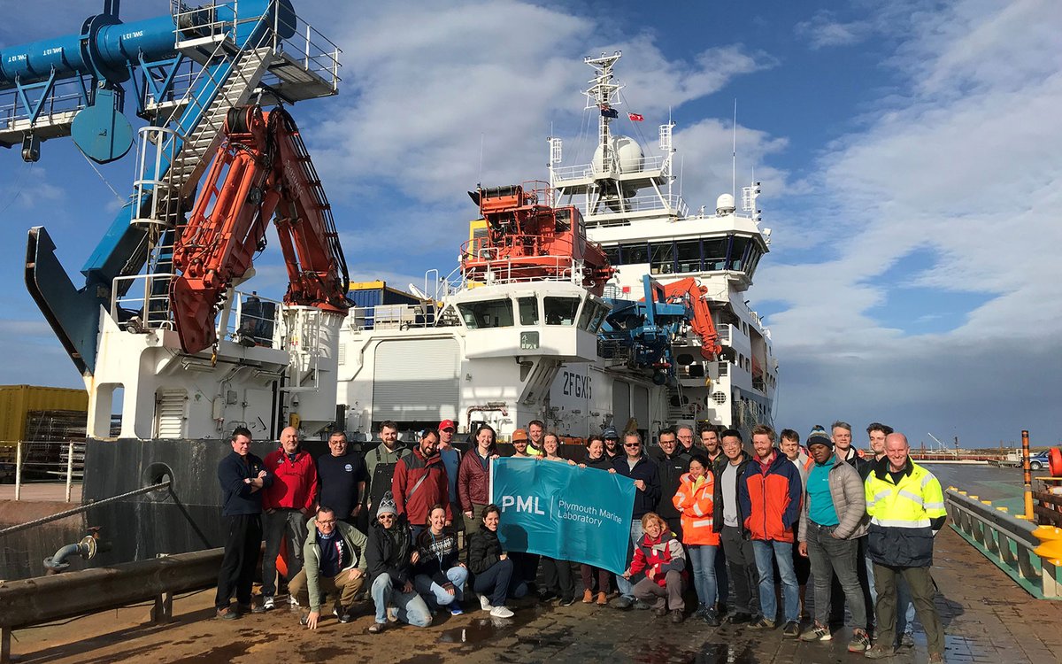 AMT_Ocean's tweet photo. We are delighted to say #AMT30 has departed to embark upon a 6 week expedition sampling the South and North Atlantic Oceans. This will provide a continuation of AMT measurements since 1995 to enable decadal scale ecosystem changes to be detected. #DY157 https://t.co/2ZNv2UyCbe https://t.co/fShDHb2rLu