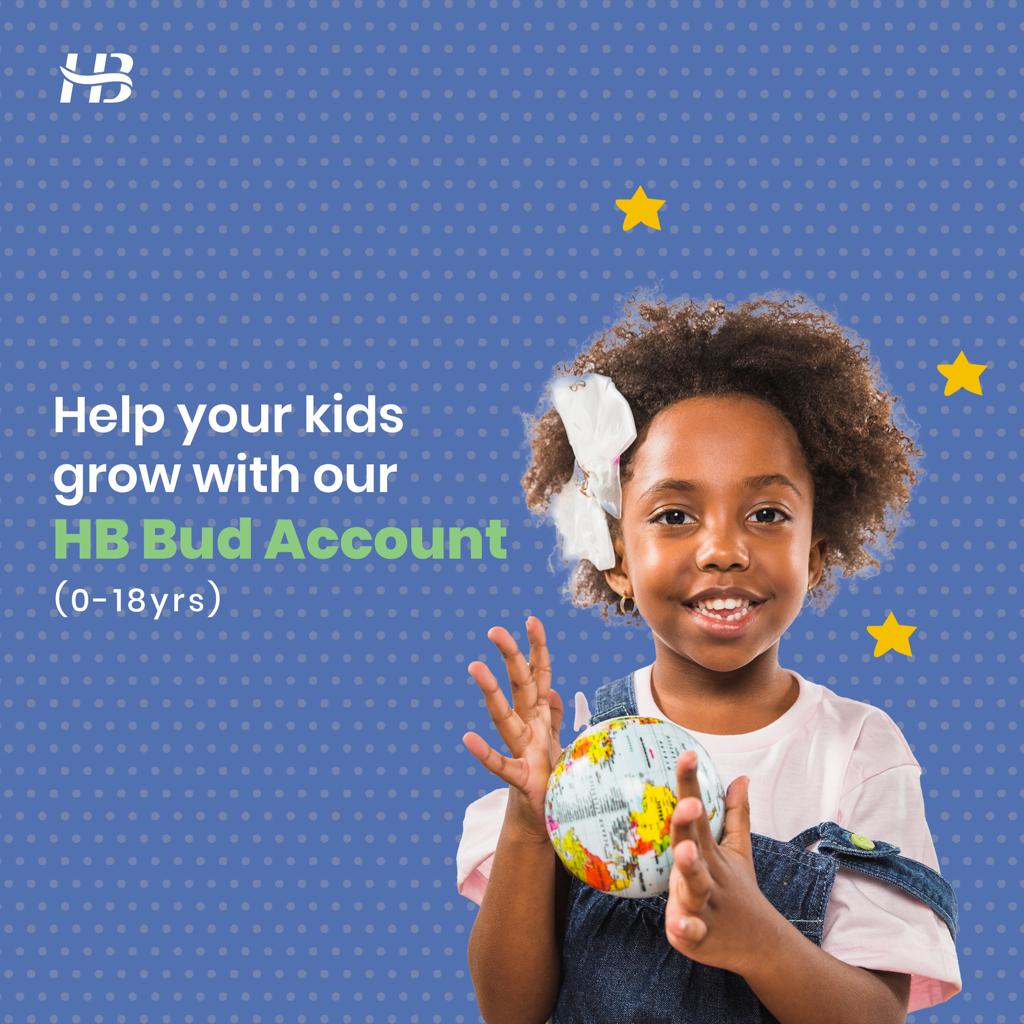 heritagebankplc's tweet photo. Do you know that, investing in our children's development from the earliest age is the most important contribution we can make today for a great future?
Visit any of our Experience Centers to open a Bud Account for your child.
#SaveNow
#SaveForTheirFuture
#Kids
#HeritageBank https://t.co/SjoyQ4efGm