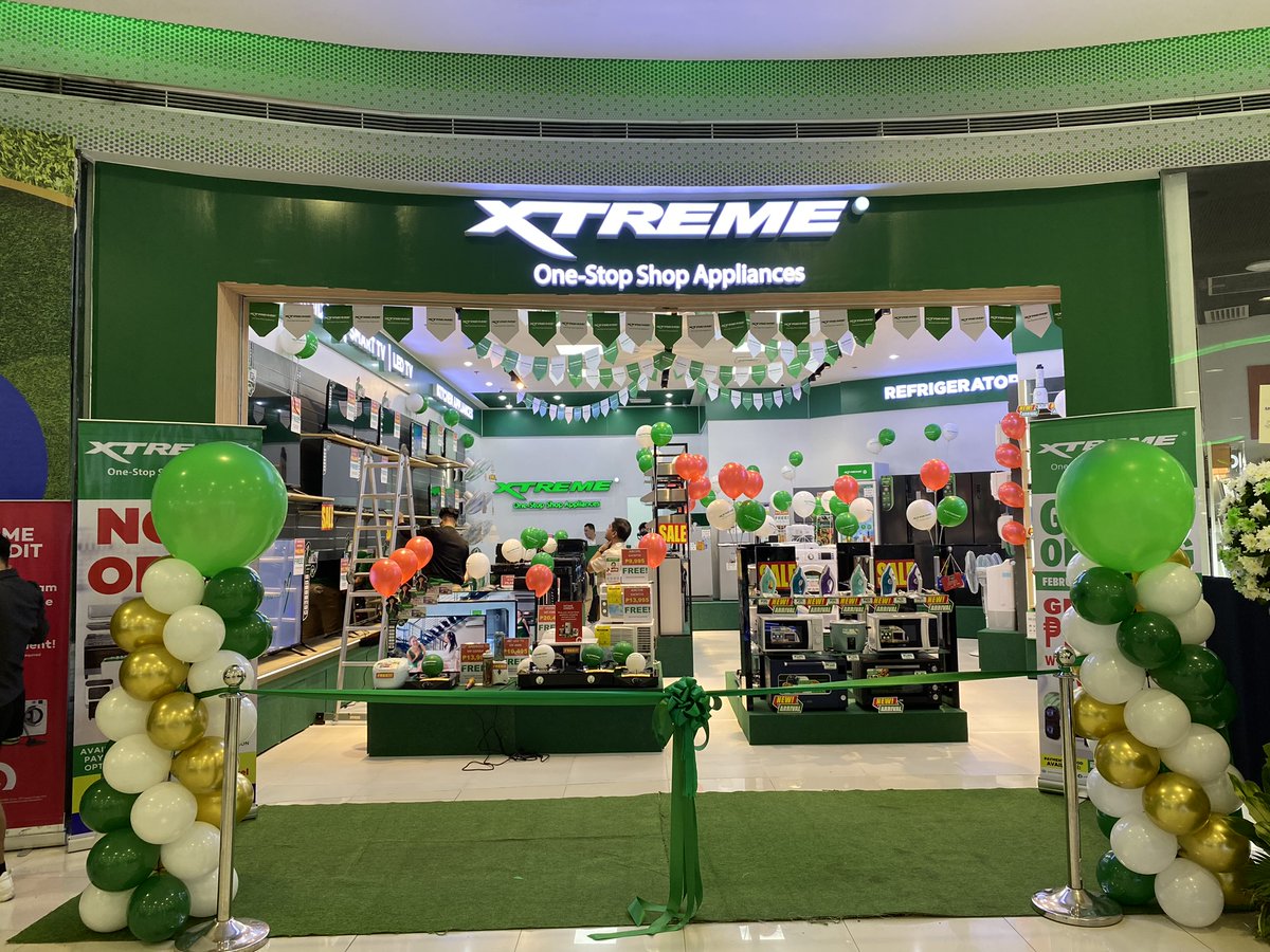xtremeappliance's tweet photo. Maraming Salamat sa lahat ng XTREME Fam na nakisaya at bumili sa Grand Opening ng newest concept store in SM City San Jose Del Monte. 🤩 Nakisaya pa sa kanyang mga fans ang Kapuso actress na si @MyJaps. 🥳 Check the photo highlights to see more! https://t.co/lhbyMP7BBi