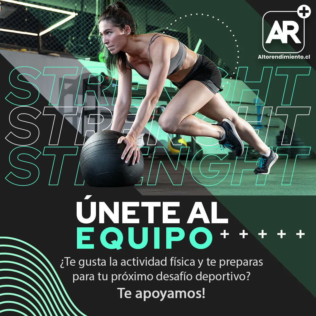 Altorendimient6's tweet photo. 📢 Buscamos embajadores 📢 
.
📌 Solo debes:⠀
.
1️⃣ Seguir la cuenta @altorendimiento.cl (Instagram).⠀
2️⃣ Comenta en esta foto cual es tu deporte y motivos para ser parte de nuestro Equípo⠀.
3️⃣ Sube la historia más prendida que tengas entrenando en Instagram y etiquétanos ❤️⠀ https://t.co/Zx78QELPJK