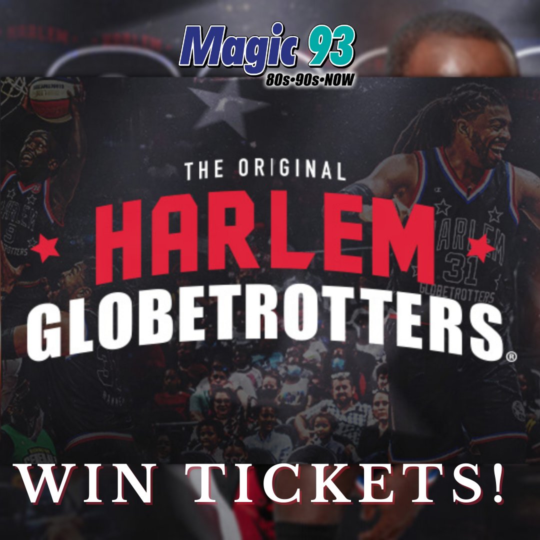 magic93radio's tweet photo. The Harlem Globetrotters are bringing the action to Mohegan Sun Arena at Casey Plaza on Friday, Feb. 24th and Magic93 wants to send the whole family to the show! #contest rules & show info at https://t.co/nNxv7A0kTm #globetrotters #mohegansunarenapa #magic93 https://t.co/rJP7FlyCbW