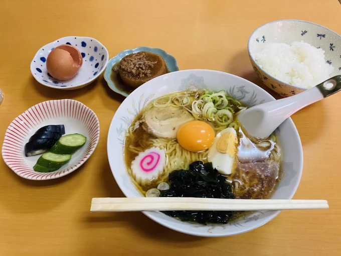 追悼・松本零士先生

今晩の食事はラーメンライス!!

美味しく頂きました✨ 