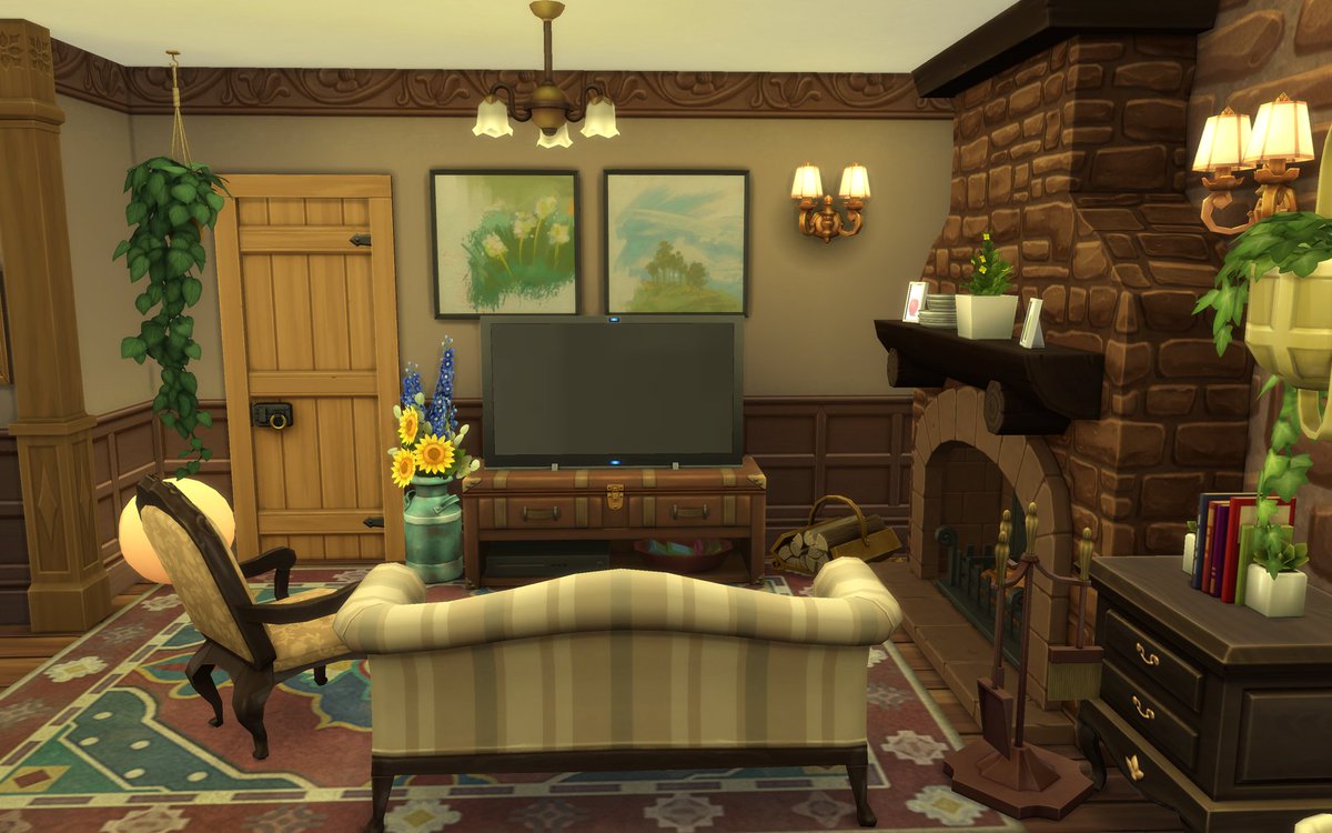 Feather_Charm's tweet photo. If you haven't already checked it out, I've uploaded a new video on YouTube for this Country Cottage. I'm so proud of this build. It's so cute, and something I can see myself living in. I hope you guys like it too!
#FeathersCharm #Sims4 #SimsBuild #CottageBuild #CountryCottage https://t.co/6I3YntgMnE