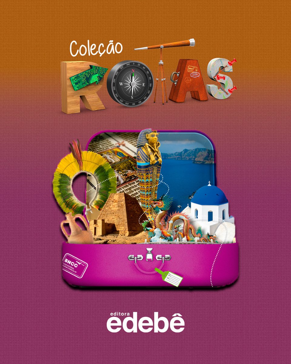 edebebrasil's tweet photo. Rotas sinalizam caminhos para alcançar sonhos, a descoberta de horizontes. Uma boa bagagem de conhecimento científico, repertório cultural, inteligência socioemocional e habilidades que se conectam e possibilitam a realização de grandes escolhas.

https://t.co/F4RIR2HhnI https://t.co/HSgT8UNXQI