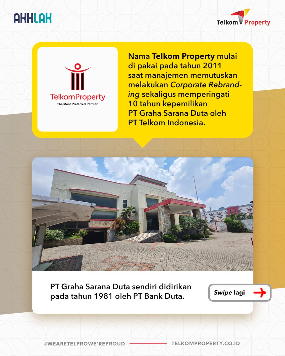 _telkomproperty's tweet photo. Mari berkenalan dengan Telkom Property! Cek gambar ini ya😉 https://t.co/a943NujKKW
