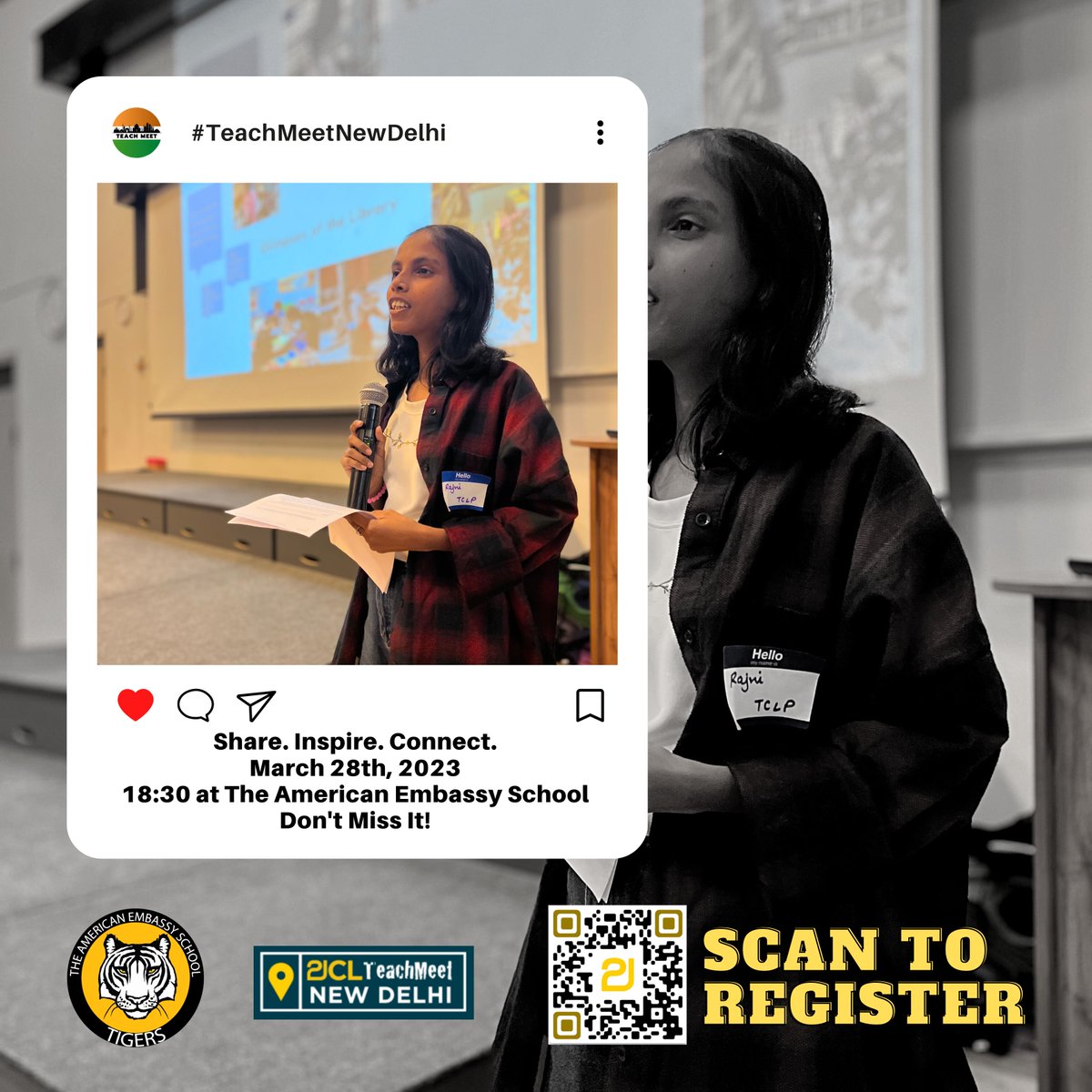 #TeachMeetNewDelhi will be here before you know it.  Register to attend or present, you don't want to miss it!  21c-learning.com/events/delhi-t…  <a href="/21cli/">21st Century Learning</a> <a href="/AESDelhi/">AES New Delhi</a> <a href="/TBS_Delhi/">TBS Delhi</a> <a href="/CommunityLibPro/">The Community Library Project</a> <a href="/TeachForIndia/">Teach For India</a> #NewDelhi #Education #21CLTeachMeet